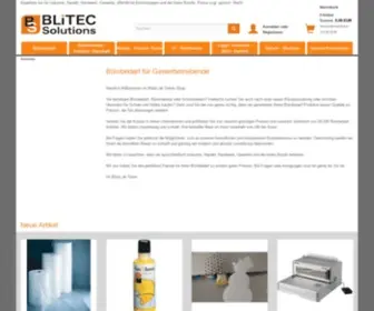 Blitec.de(Bürobedarf) Screenshot