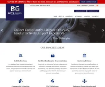 Blittandgaines.com(Expect Excellence) Screenshot