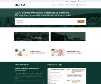 Blitz.ro(Agenție imobiliară) Screenshot