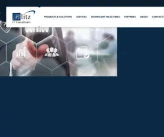 Blitzgrp.com(BlitzIT Consultants) Screenshot