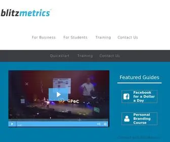 Blitzmetrics.com(Blitzmetrics) Screenshot
