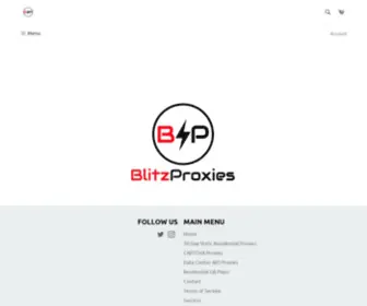 Blitzproxies.com(Blitz Proxies) Screenshot