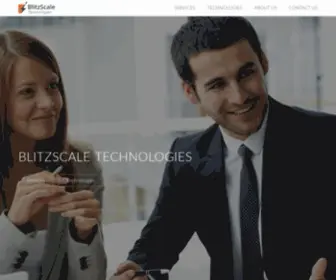 Blitzscaletech.com(BlitzScale Technologies) Screenshot