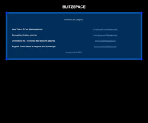 Blitzspace.com(Blitzspace) Screenshot