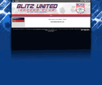 Blitzunited.org(Blitz United Soccer Club) Screenshot