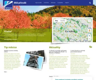 Blizprirode.cz(NET4GAS Blíž přírodě) Screenshot