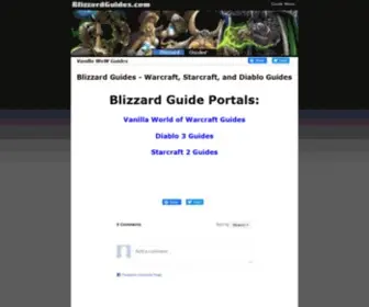 Blizzardguides.com(Blizzard Guides) Screenshot