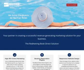 Blizzardinternet.com(Digital Marketing Services & Web Design by Blizzard Internet Marketing) Screenshot