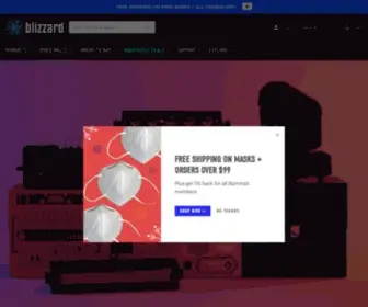 Blizzardlighting.com(LED Lighting Products) Screenshot