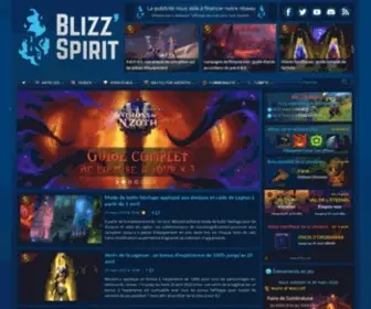 Blizzspirit.com(Actualités) Screenshot