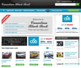 BLKBK.com(Canadian Black Book) Screenshot