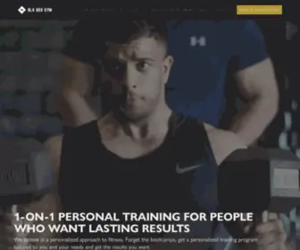 BLkboxgym.com(BLK BOX GYM) Screenshot