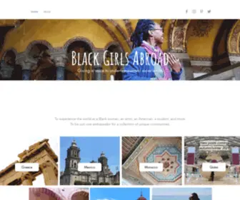 BLkgirlsabroad.com(Black Girls Abroad) Screenshot