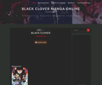 Bllack-Clover.com(Black Clover) Screenshot