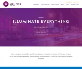 Bllighting.com(Innovative Lighting) Screenshot