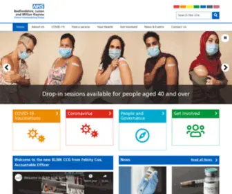 BLMKCCG.nhs.uk(Bedfordshire Clinical Commissioning Group (BCCG)) Screenshot