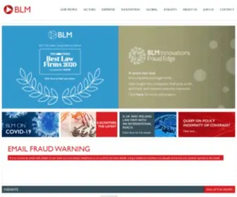 BLmlaw.com(BLM) Screenshot