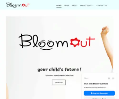 Blmout.com(Bloom OUT) Screenshot