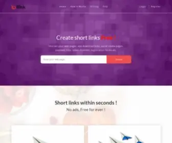 BLNK.in(Free website url shortener) Screenshot