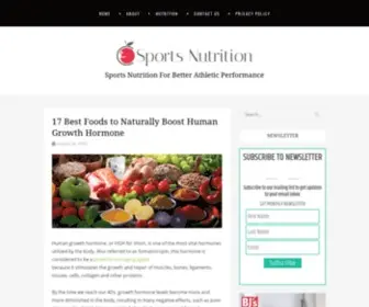 BLnsell.com(Sports Nutrition For Better Athletic Performance) Screenshot