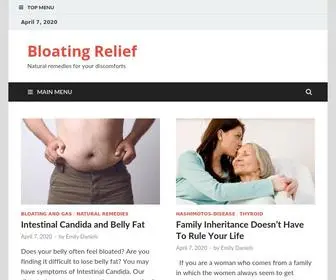 Bloatingrelief.com(Bloating Relief) Screenshot