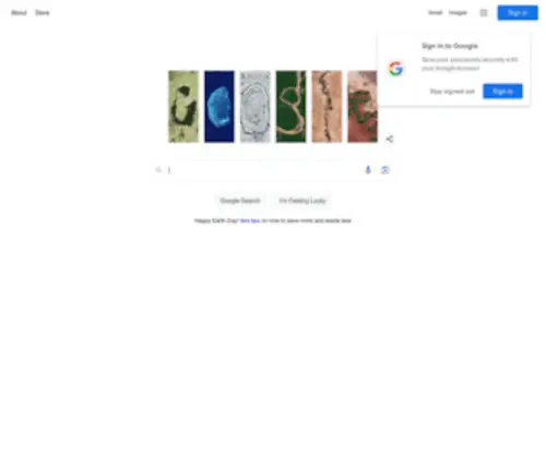 Blobsurnameincessant.com(Google) Screenshot