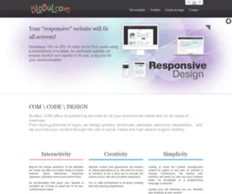 Blobul.com(Com \ Code \ Design) Screenshot