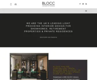 Blocc.co.uk(Show Home Interior Design Company) Screenshot