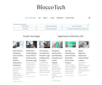 Bloccotech.it(Blog Tecnologia) Screenshot