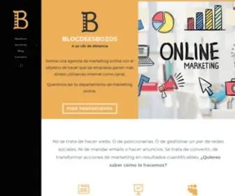 BloCDeesbozos.es(Agencia de marketing online en Málaga) Screenshot