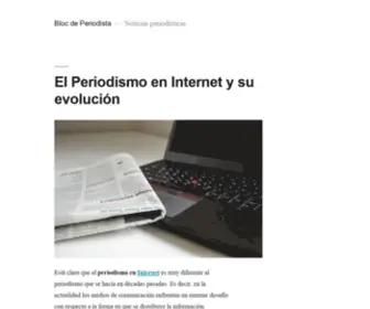 BloCDeperiodista.com(Bloc de Periodista) Screenshot