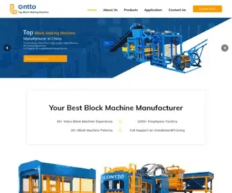 Block-Machine.net(LONTTO Block making machine) Screenshot