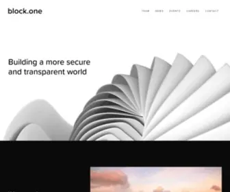 Block.one(High Performance Blockchain Solutions) Screenshot