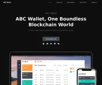 BlockABC.com(ABC Wallet) Screenshot