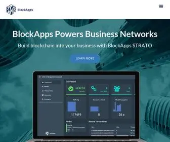 Blockapps.net(BlockApps STRATO) Screenshot