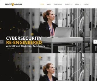 Blockarmour.com(Next-gen Zero Trust Cybersecurity) Screenshot