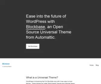 Blockbasetheme.com(A universal theme) Screenshot