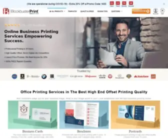 Blockbusterprint.com(#1 Best Online Office Printing Services) Screenshot