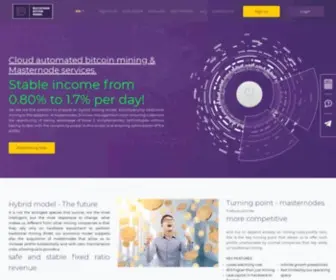 Blockchain-Bitcoin-Mining.com(Blockchain Bitcoin Mining) Screenshot