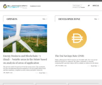 Blockchain-Insight.ch(Blockchain insight) Screenshot