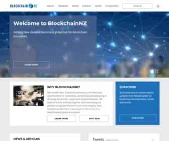 Blockchain.org.nz(BlockchainNZ) Screenshot