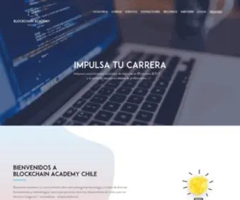 Blockchainacademy.cl(Blockchain Academy Chile) Screenshot