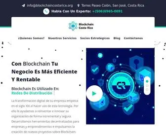 Blockchaincostarica.org(Blockchain Costa Rica) Screenshot