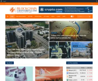 Blockchaincryptobits.com(Daily Blockchain and Crypto Updates) Screenshot