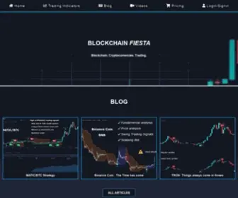 Blockchainfiesta.com(Cyatophilum Indicators) Screenshot