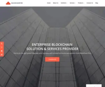Blockchainfirm.io(Blockchain Firm) Screenshot