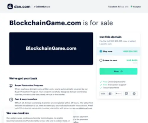 Blockchaingame.com(Blockchaingame) Screenshot