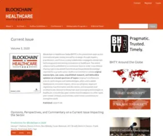 Blockchainhealthcaretoday.com(Blockchain in Healthcare Today (BHTY))) Screenshot