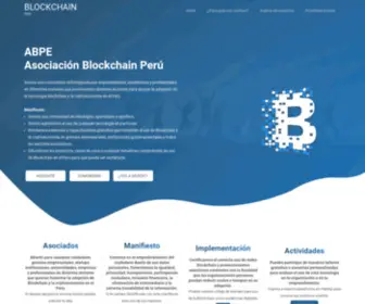 Blockchainperu.net(Example title) Screenshot