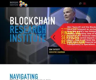 Blockchainresearchinstitute.org(Blockchain Research Institute) Screenshot